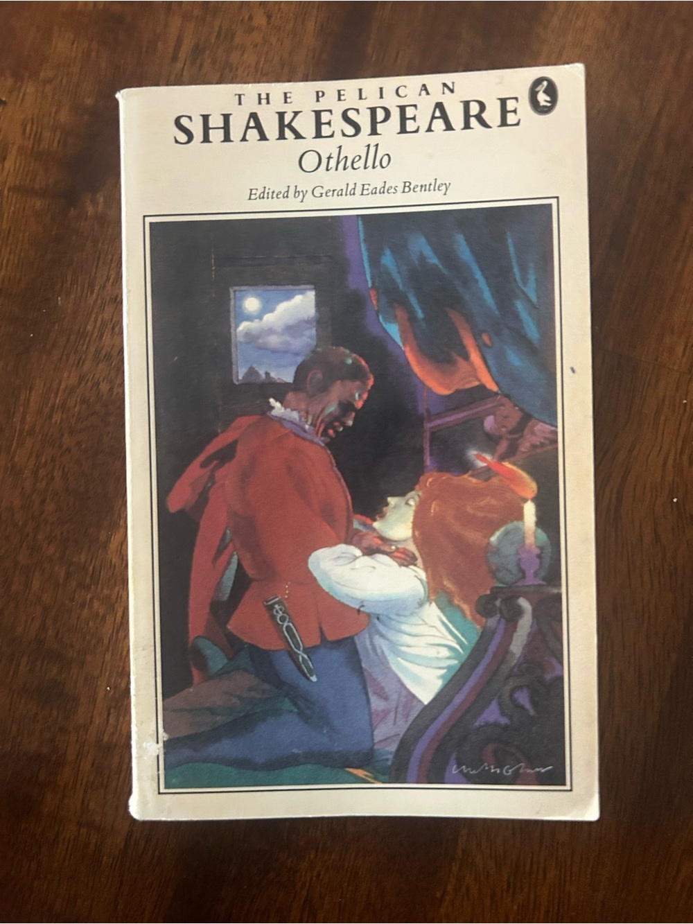 โจ 4/$25 Vintage Othello Pelican Shakespeare Milton Glaser Cover Paperback